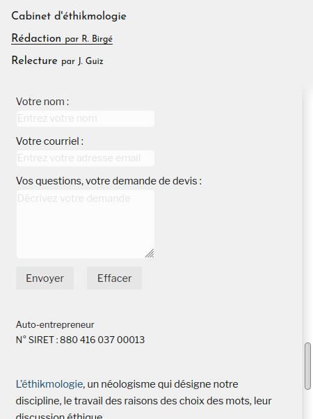 Site d'éthikmologie et d'éthikmographie de Jordan Guiz et Robin Birgé